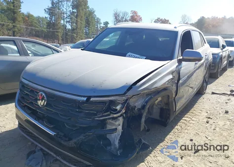 2026 Volkswagen Atlas Cross Sport 2.0T Se W/Technology из США, поврежденный, VIN 1V2JC2CA3TC200870